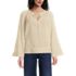 Women's Voile Tie Neck Poet Blouse, alternative image