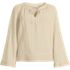 Women's Voile Tie Neck Poet Blouse, alternative image