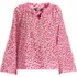 Women's Voile Tie Neck Poet Blouse, Front