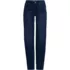 Women's Soft Denim Mid Rise Relaxed Straight Leg Jeans, Front