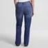 Women's Tall Soft Denim Mid Rise Relaxed Straight Leg Jeans, Back