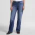 Women's Tall Soft Denim Mid Rise Relaxed Straight Leg Jeans, Front