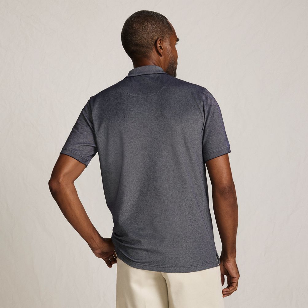Men's Short Sleeve Travel Kit Polo | Lands' End