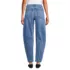 Women's Soft Denim Relaxed Barrel Leg Ankle Jeans, Back