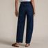 Women's Soft Denim Mid Rise Relaxed Barrel Leg Ankle Jeans, Back