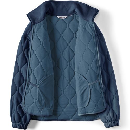 Women's RainDefense Serious Sweats Quilted Full Zip Jacket, alternative image