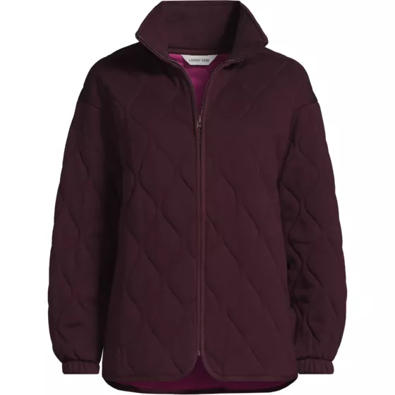 Women's RainDefense Serious Sweats Quilted Full Zip Jacket - primary