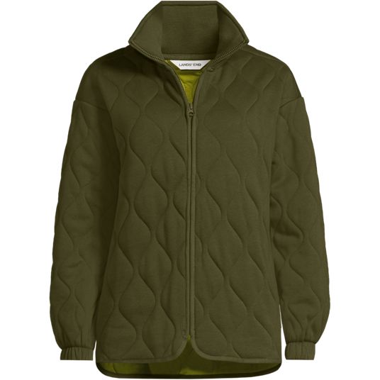 Lands' End グリーン フーディー XL Green Fleece | Lands' End