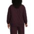 Women's Plus Size RainDefense Serious Sweats Quilted Full Zip Jacket, Back