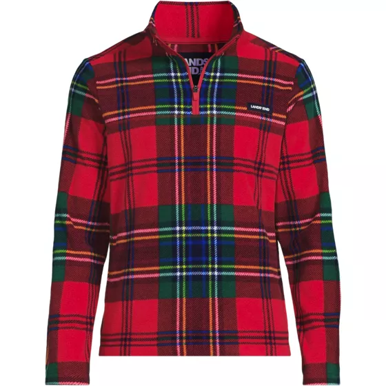 Men's Anyweather Fleece Print Quarter Zip Pullover - primary