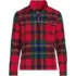 Men's Big Anyweather Fleece Print Quarter Zip Pullover, Front