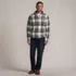 Men's Anyweather Fleece Print Quarter Zip Pullover, alternative image