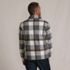 Men's Anyweather Fleece Print Quarter Zip Pullover, Back