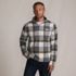 Men's Anyweather Fleece Print Quarter Zip Pullover, Front