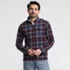 Men's Anyweather Fleece Print Quarter Zip Pullover, Front