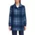 Women's Print Boucle Fleece Coat, Front
