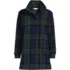 Women's Print Boucle Fleece Coat, Front