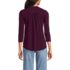 Women's 3/4 Sleeve Lightweight Jersey Embellished Top, Back