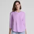 Women's 3/4 Sleeve Lightweight Jersey Embellished Top, alternative image