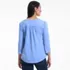 Women's 3/4 Sleeve Lightweight Jersey Embellished Top, Back