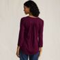 Women's 3/4 Sleeve Lightweight Jersey Embellished Top
