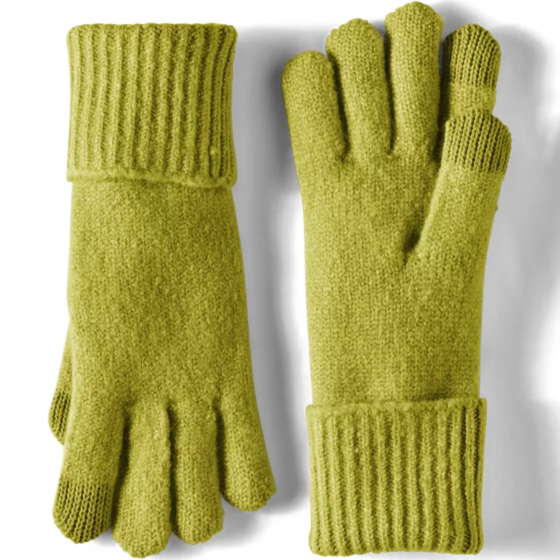 Women's CashTouch Knit Gloves, Front