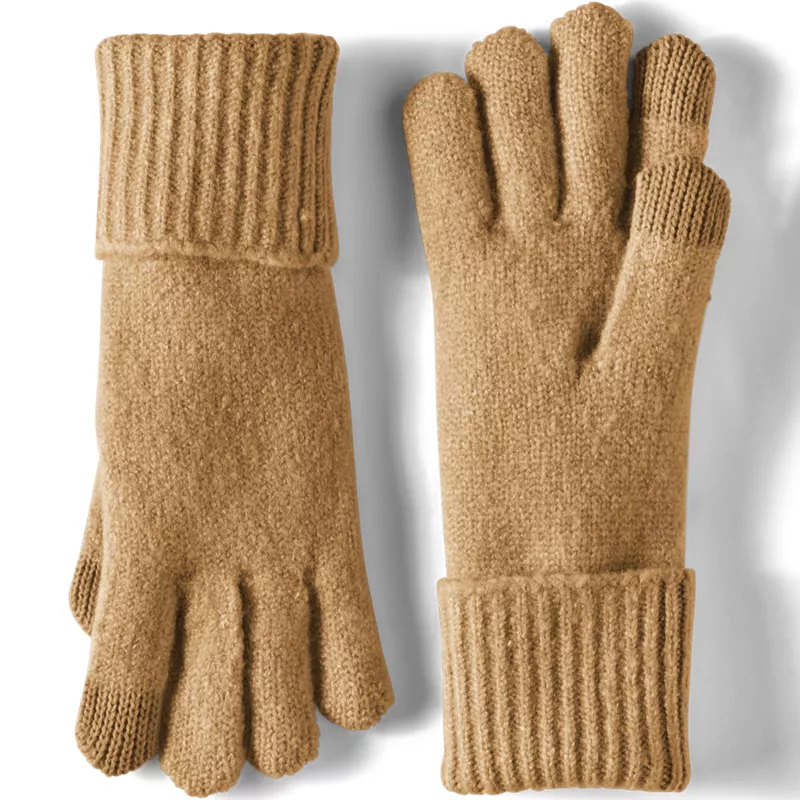 Women's CashTouch Knit Gloves, Front