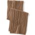 Women's CashTouch Cable Knit Scarf, Front
