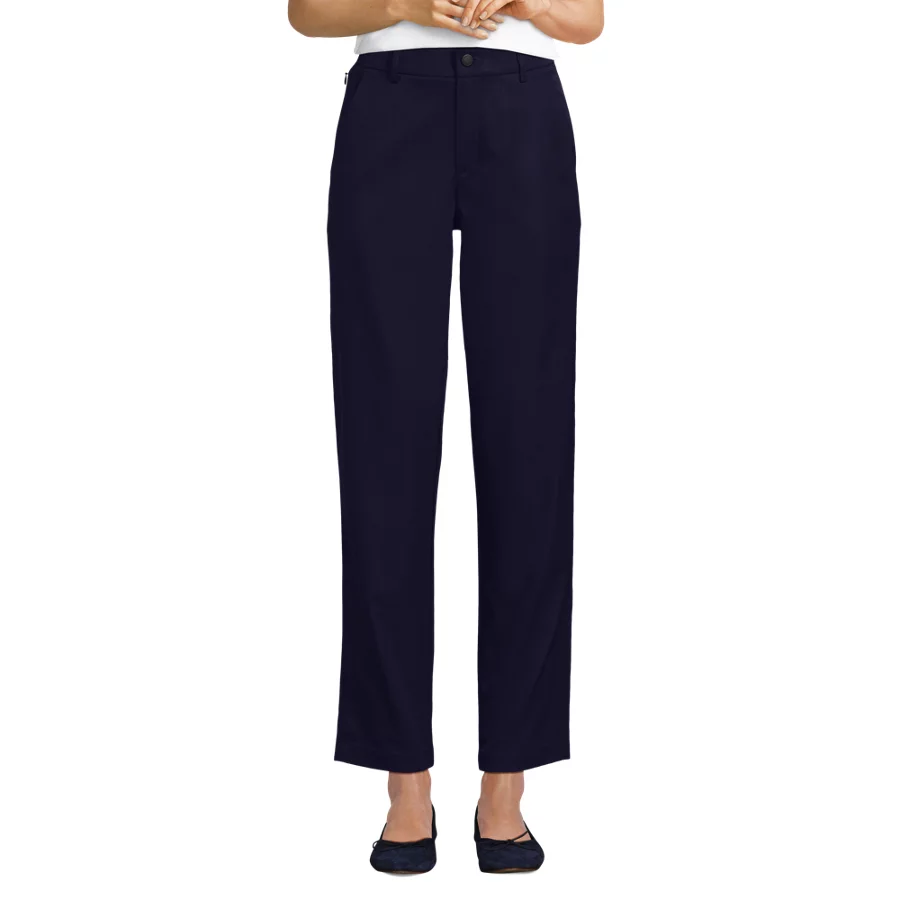 School Uniform Women's Performance Chino Straight Leg Pants view 4