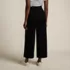 Women's Denim High Rise Patch Pocket Extra Wide Leg Crop Jeans, Back