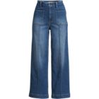 Women's Recover Denim High Rise Patch Pocket Extra Wide Leg Crop Jeans