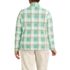 Women's Plus Size Anyweather Fleece Full Zip Print Jacket, Back