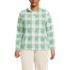 Women's Plus Size Anyweather Fleece Full Zip Print Jacket, Front