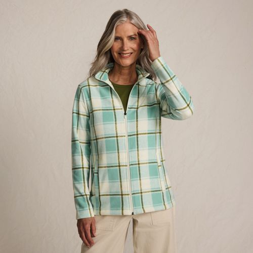 Women's Anyweather Fleece Full Zip Print Jacket, Front