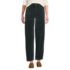 Women's Corduroy High Rise Barrel Leg Ankle Pants, Front