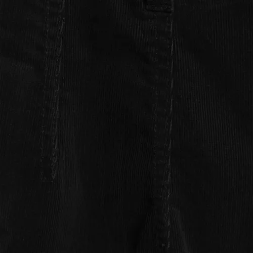 Women's Corduroy High Rise Wide Leg Top Stitch Trousers, alternative image