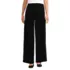 Women's Corduroy High Rise Wide Leg Top Stitch Trousers, Front