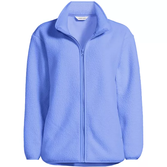 Women's Cozy Sherpa Full Zip Fleece Jacket - primary
