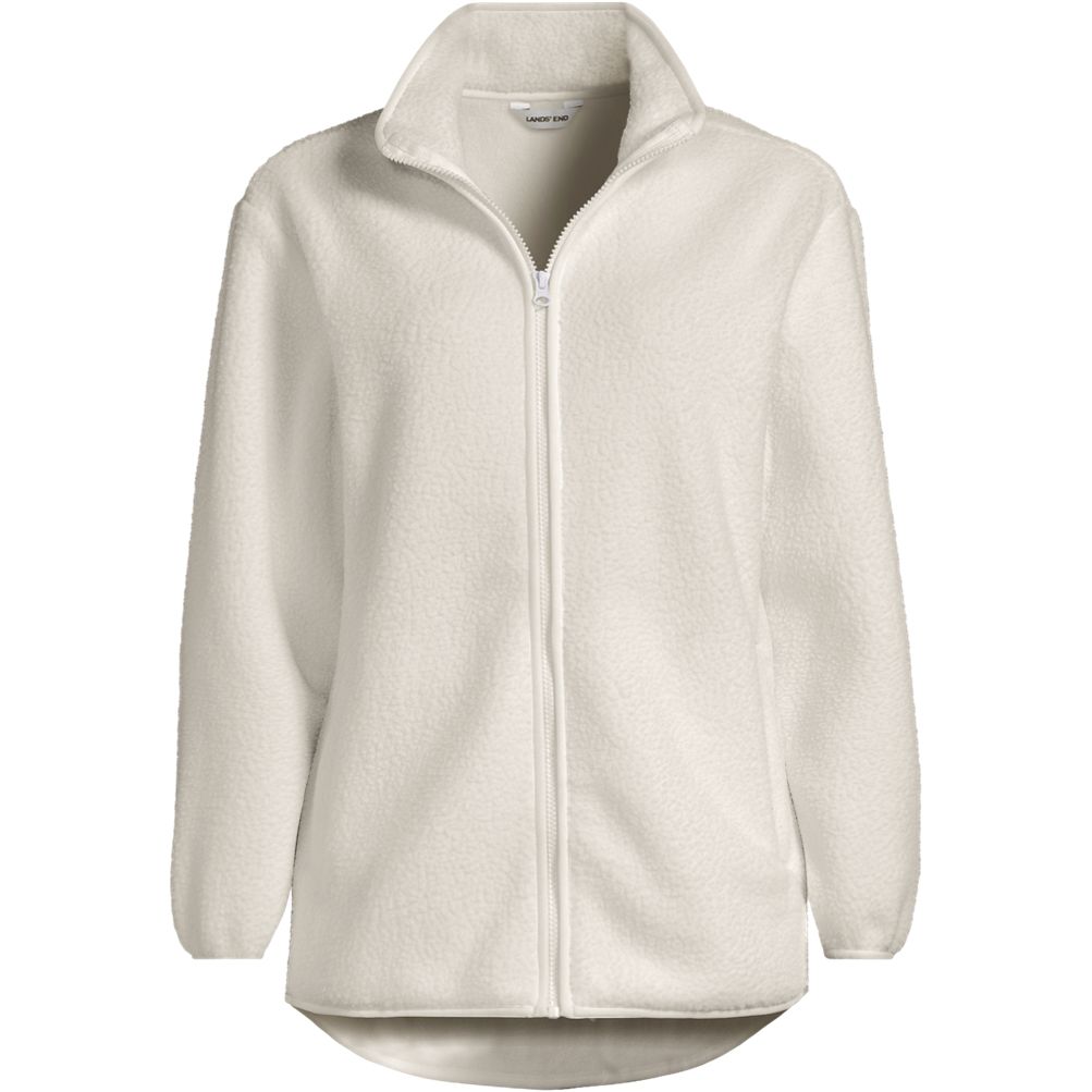 Women's Cozy Sherpa Full Zip Fleece Jacket Lands' End