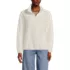 Women's Half Zip Cozy Sherpa Fleece Pullover, Front