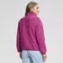 Women's Half Zip Cozy Sherpa Fleece Pullover, Back