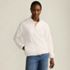 Women's Half Zip Cozy Sherpa Fleece Pullover, Front