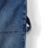 Women's Petite Soft Denim High Rise Rail Straight Leg Utility Jeans, alternative image