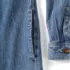Women's Soft Denim Popover Long Sleeve Shirt Dress, alternative image