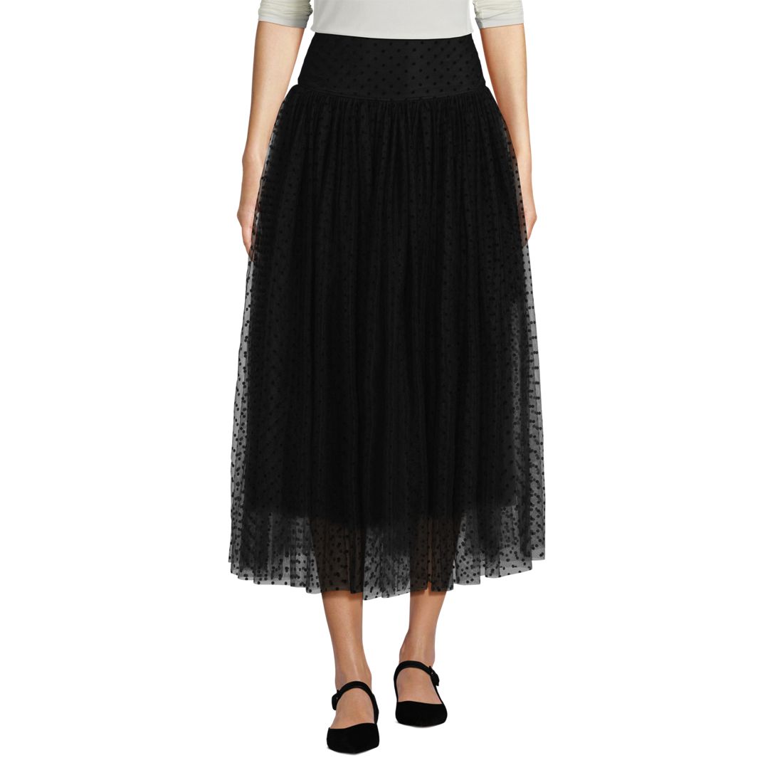 Women's Tulle Midi Skirt