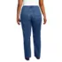 Women's Plus Size Soft Denim High Rise Rail Straight Leg Utility Jeans, Back