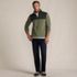 Men's Anyweather RainDefense Fleece Mixed Media Quarter Zip Pullover, alternative image
