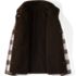 Women's Sherpa Fleece Reversible Mixed Media Long Jacket, alternative image
