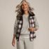 Women's Sherpa Fleece Reversible Mixed Media Vest, alternative image