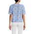 Women's Easy Care Puff Sleeve Statement Collar Shirt, Back